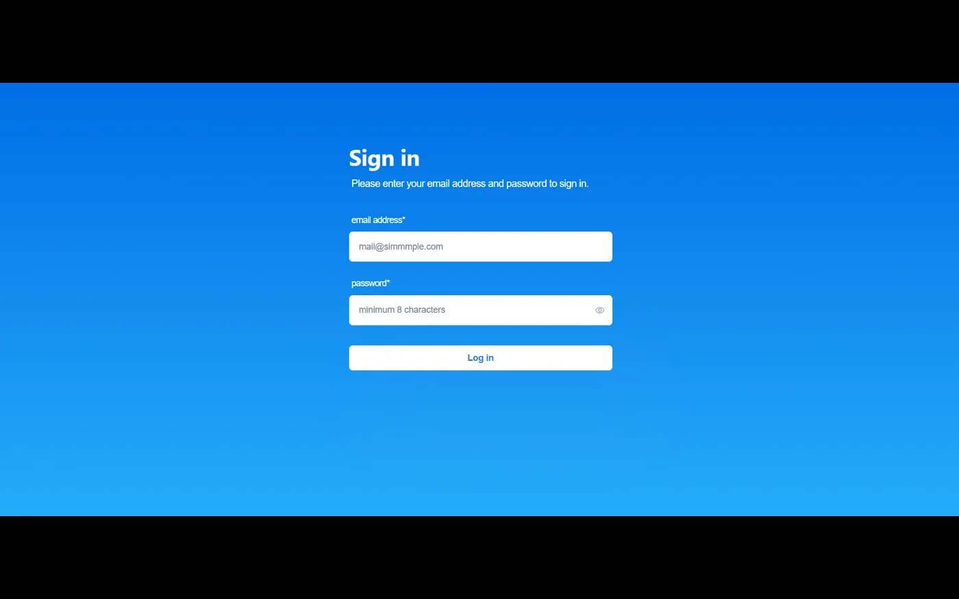 Property Management System — screenshot